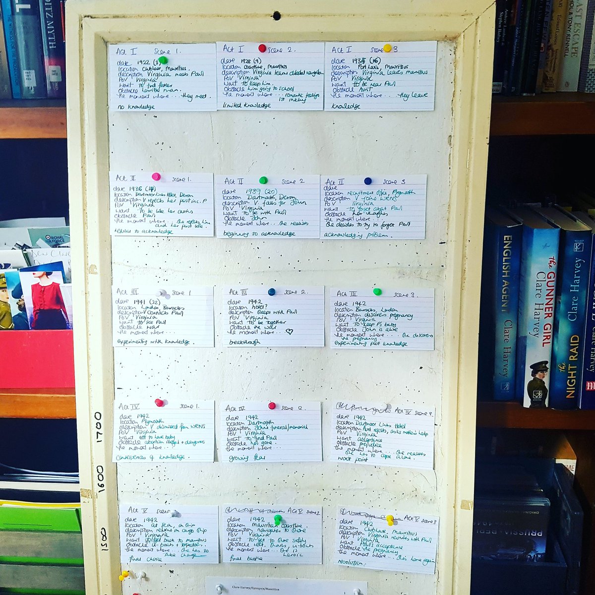 ClareHarveyauth's tweet image. &quot;It will be written...Oh yes, it will be written&quot; (you&apos;re right, I watched Wayne&apos;s World at the weekend)😃
#amwriting (soon)
#projectplan