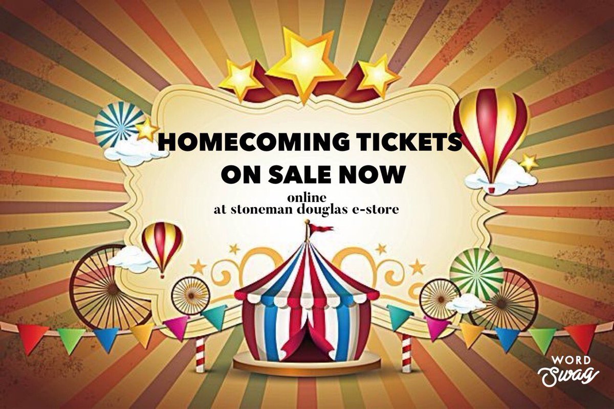 HOCO tickets are back up on the eStore! Get them before they are gone! 🗓 🎉 🏈