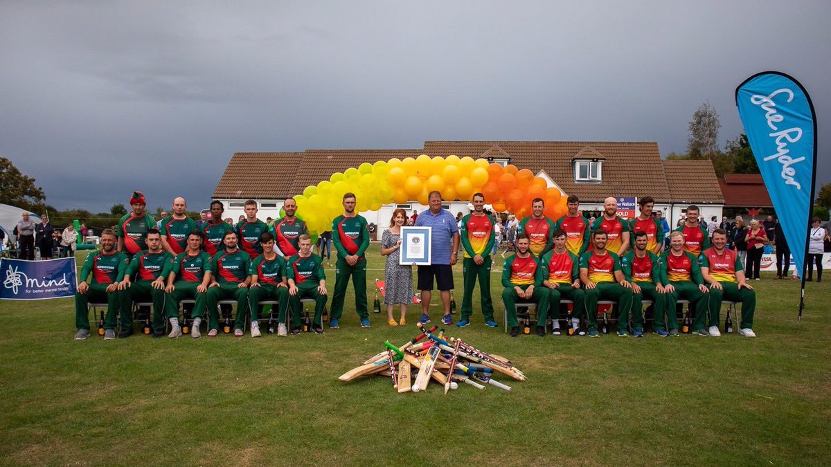 BBCWSSport's tweet photo. The story of @Blunham_CC's seven day world record attempt. 🥇

Captain @HUTSON1310 tells @AlisonMitchell about the obstacles they faced, when attempting to play cricket continuously for 168 hours. 🌧️☀️🔥

#BBCStumped 

📻 https://t.co/Zsj0A3BYTP https://t.co/xF7HIL3rUv