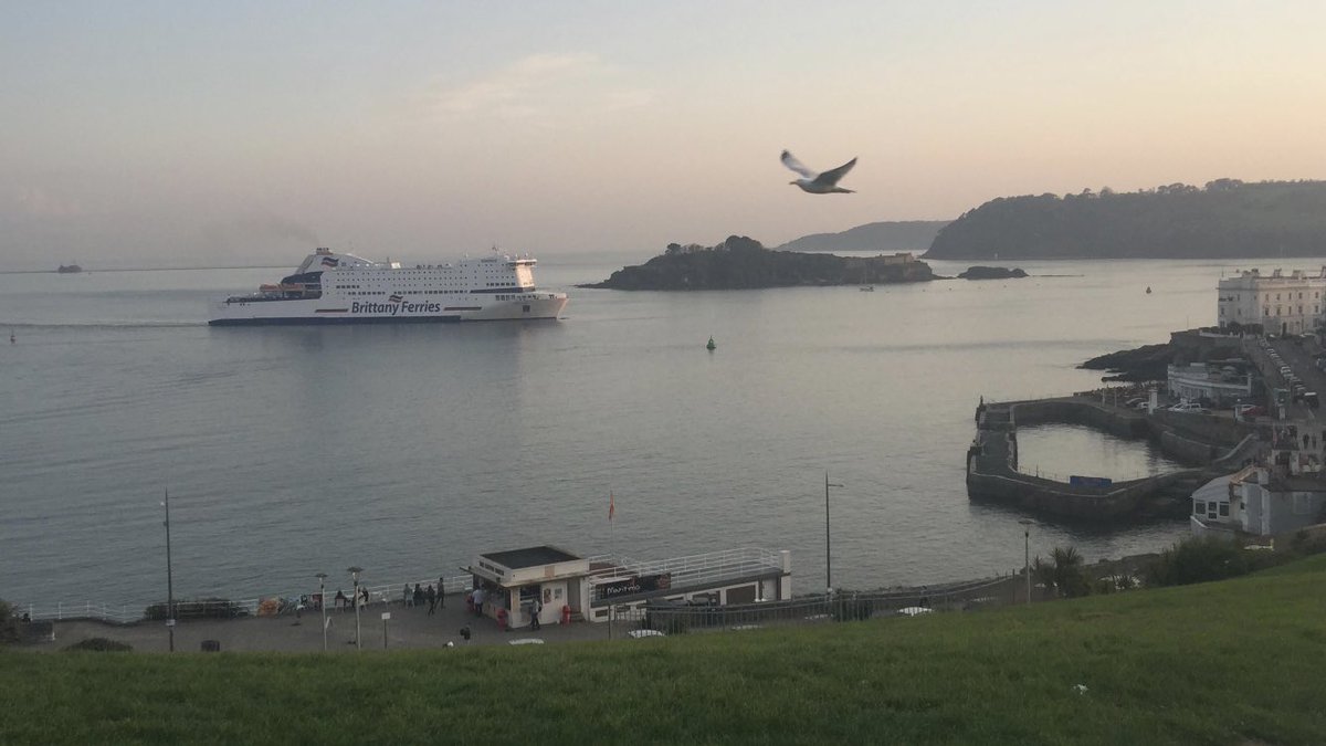 Neil sent this photo to us this morning. It’s such a serene scene and the sea looks like  glass
#summer #seascene #Plymouth #IslandLife #photobomb #seagull