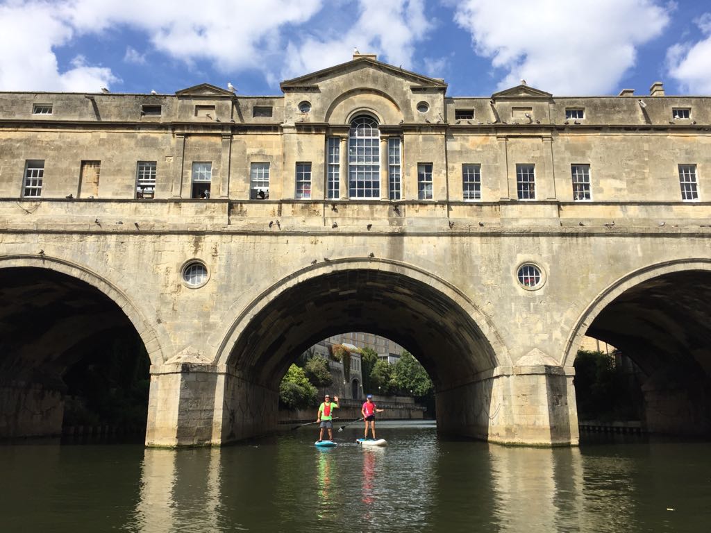 BathRiverside's tweet photo. Get out this week and go on an adventure with @OriginalWild! Join them for #Paddlebording down the River Avon - you’ve never seen #Bath like this before! Visit their website to book an unforgettable trip this #Summer: https://t.co/F4ul019FOZ 📸: @OriginalWild #BathRiverside https://t.co/fYoifqGa8c