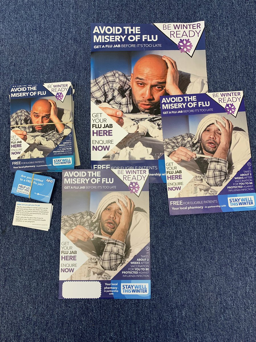 Grab the last few places available. Each pharmacy will receive a FREE Flu Vaccination promotional pack at the event.