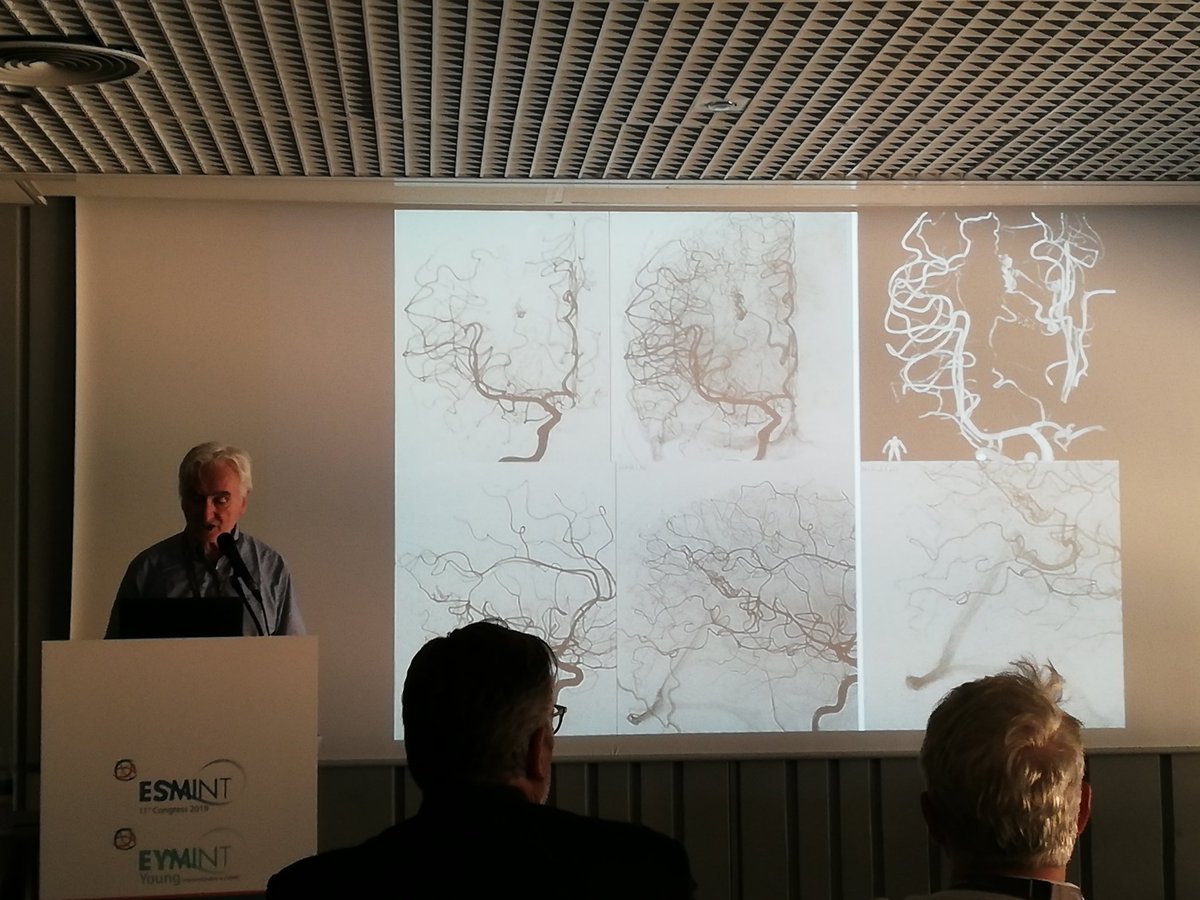 #YOUNGINTERVENTIONALISTS@ESMINT2019 session has started with giving an overview about past, present &amp; future in INR by unbelievable J. Moret <a href="/esmintsociety/">ESMINT Society</a> <a href="/sfnr_jeni/">JENI SFNR</a> <a href="/YOUNICORN19/">@YOUNICORN</a> <a href="/bourcierromain1/">bourcier romain</a> @vm_nry @GawlitzaM @INR_Dr_D