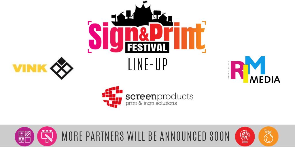 Deze week kondigen wij met trots een drietal nieuwe exposanten aan: <a href="/VinkKunststof/">Vink Kunststoffen</a>, <a href="/Screenproducts/">Screen Products</a> en RIM Media. Wil jij hét moment van 2020, om jezelf te presenteren aan de grafimedia- en sign industrie, niet missen? Contact ons: bit.ly/2lBCvlc 

#signprintfestival