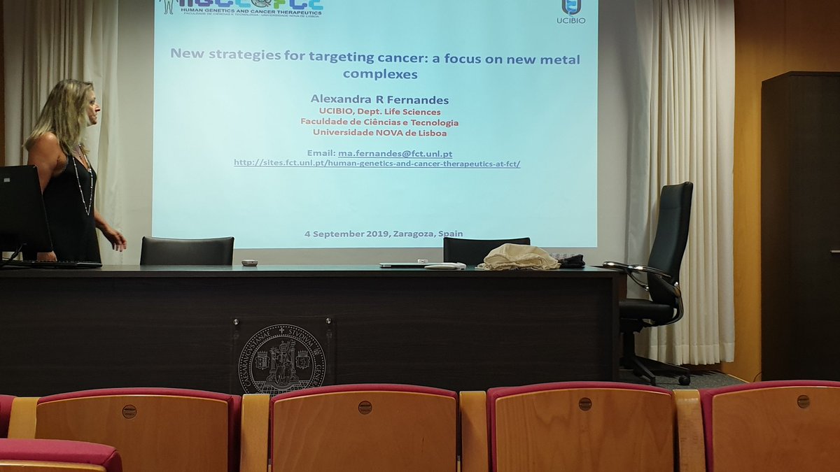 MagicCellGene's tweet photo. The following days we will celebrate the 4th #MagicCellGene project meeting. But before we start, Dr. Alexandra Fernandes and Dr. Pedro Baptista are presenting some of their work in the @ICMA_Aragon seminars. Starting with Alexandra! https://t.co/AcOMvhe1nA