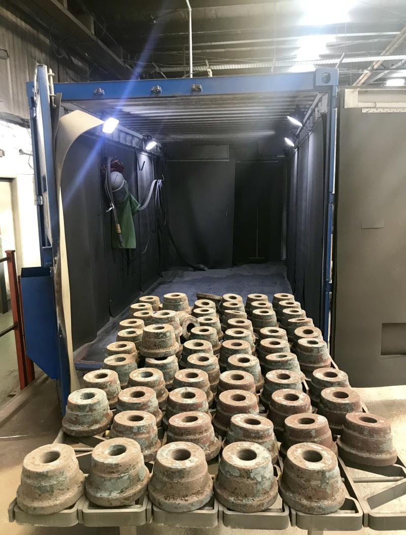 Henry Williams Ltd and our sister company Con Mech Engineers have a new shotblast booth that enables us to shotblast more complex geometry. For further details on our forging, heat treating and shotblasting services: sales@hwilliams.co.uk or heat.treatment@conmecheng.com