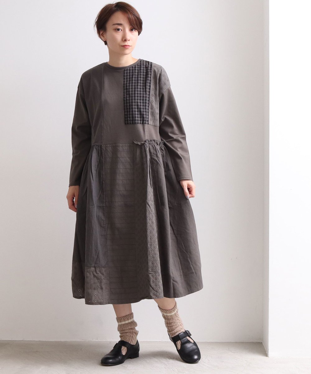 アンビデックスストア Bulle De Savon 無地生地とギンガム ストライプをパッチーワークに 通常販売スタートしました カットソー T Co Ebtiy61nzq ワンピース T Co Knakv0rbhq T Co D84bf1hqrx