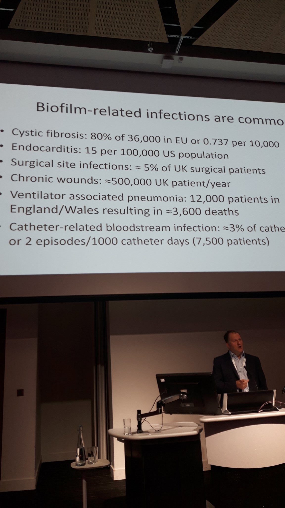 Biofilm Journal on Twitter "Biofilmrelated infections are not rare diseases! T. Felton 