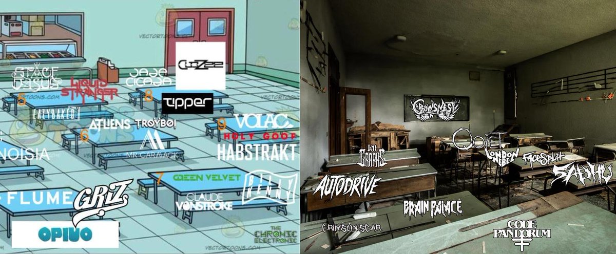 YOU CANT SIT WITH US