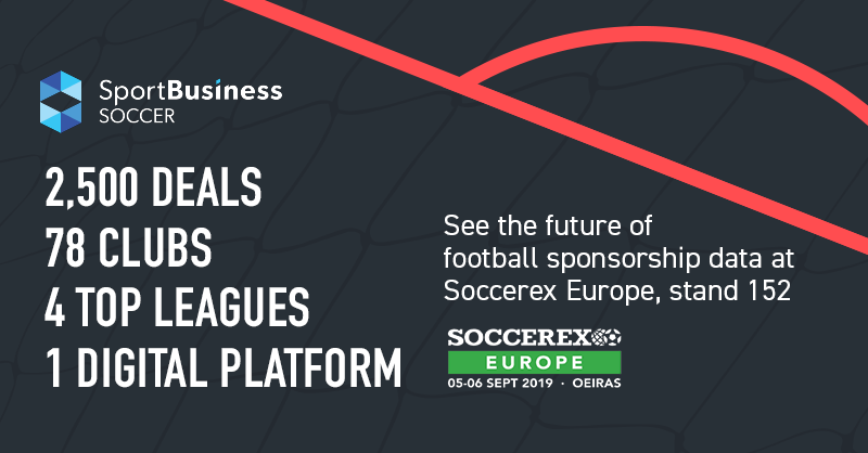 SportBusiness's tweet photo. SportBusiness will be at Soccerex Europe @Soccerex on 5-6 September. Drop by stand 152 to see the future of soccer sponsorship data. #SoccerexEurope 

Sign up for updates➡️ https://t.co/COrVQ2Wgv0 https://t.co/hrm7xvweFR