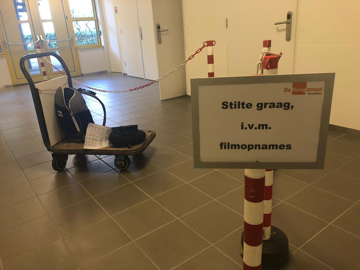 Spannende maar vooral leuke dag vandaag: de filmopnames voor de finale van de Medische Inspiratorprijs! Vanaf 14 oktober kunnen jullie op ons stemmen 👍 <a href="/DeHoogstraat/">De Hoogstraat</a> <a href="/ZonMw/">ZonMw</a> #dwarsleasierevalidatie