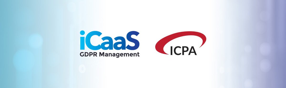 _iCaaS's tweet image. .@ICPA_ have announced they have partnered with @_iCaaS - GDPR Management. We're extremely excited to be working with @ICPA_ who represent accountancy practices all over the UK.
Find out more here: myicaas.com/gdpr/icpa-are-…
#gdpr #dataprotection #privacy #accountancy