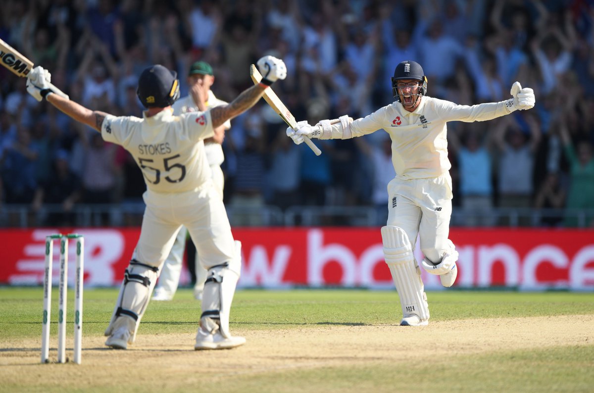 The time has come⏲️🏏🏴󠁧󠁢󠁥󠁮󠁧󠁿

It's 1-1 with 2 to play. The crucial fourth #Ashes2019 Test is about to start and it has never been more important to #ShowYourSupport