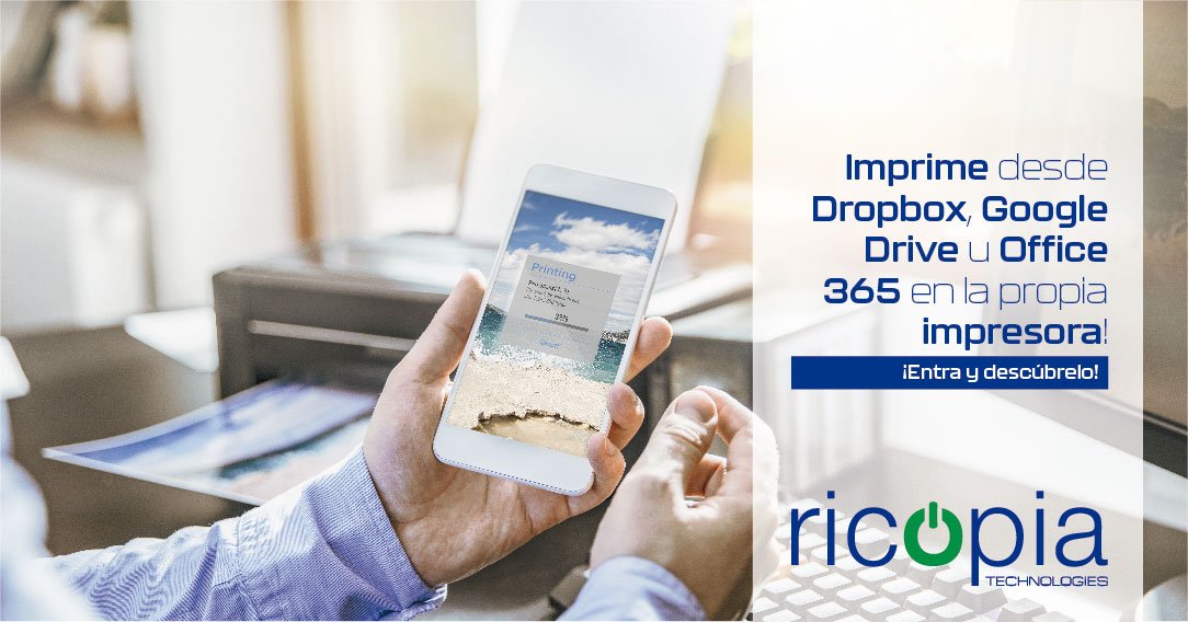 RicopiaTech's tweet photo. Trabajar en la #nube y tener todos tus documentos en #cloud es bastante guay… ¿y qué te parece imprimirlos directamente desde ahí? Estos equipos inteligentes son para ti #iWorker https://t.co/JaeeXvey8j https://t.co/1VLvkTdX5a