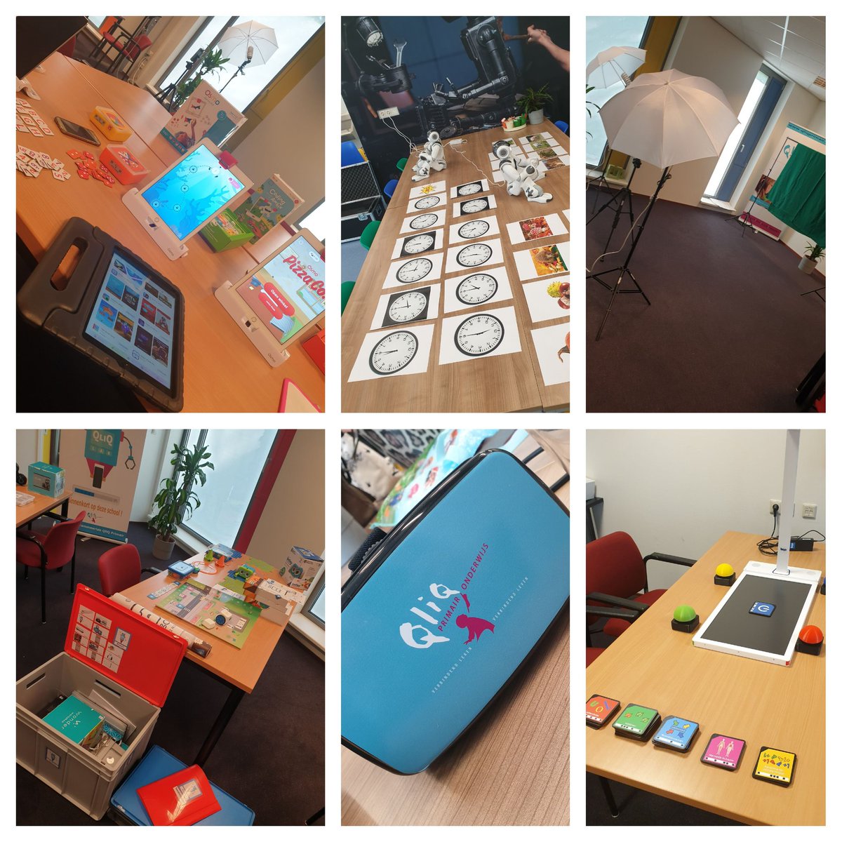 kimmies1979's tweet image. Druk bezig met de voorbereidingen voor onze innovatiemiddag  💝 Wat hebben we al veel materialen die de scholen kunnen lenen 🤩  #osmo #mergecube #onderwijsrobot #programmeerlab @goluqo #greenscreen #robowunderkind etc. @QliQ_PO @CindyRaaij
