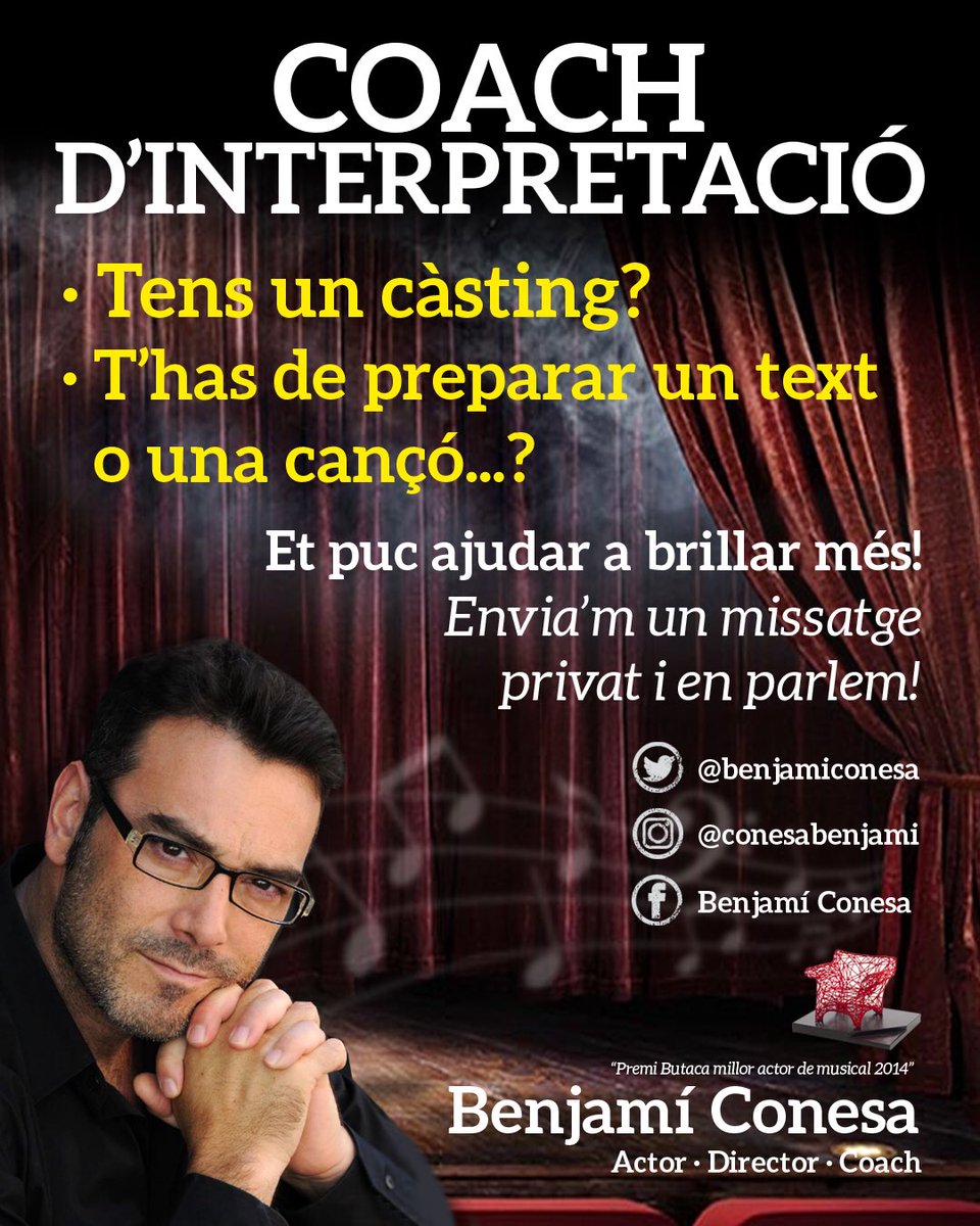 Benjamí Conesa ❤️ 🎭 💙 tweet media