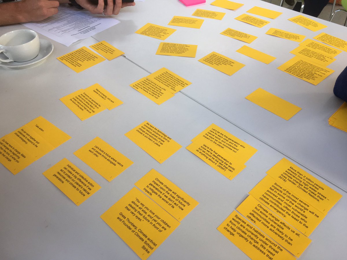 Dr_EmmaNicholls's tweet image. Here at @HornimanMuseum we are discussing how we can help the public engage with #climatechange. We’re trying to pick what we think are the most important messages. It’s not easy! #climateworkshop