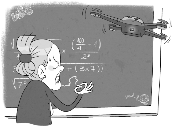 tormenta_libros's tweet image. Vuelta al cole... y a la prohibición de volar drones en clase. 😛
bit.ly/2ZCihY8 #MultiCosmos