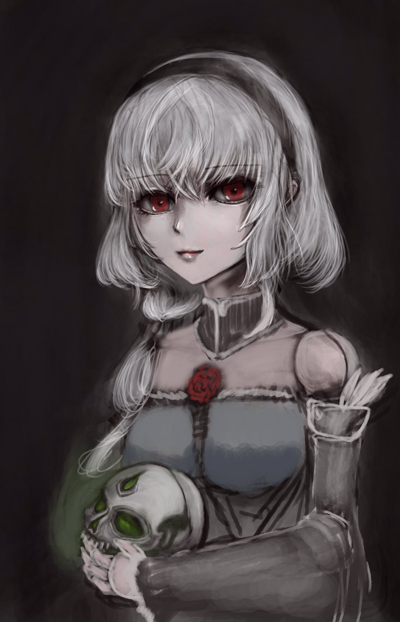 夜宵 宵凪玲夜のダーク系イラスト垢 777 Yayoi Twitter