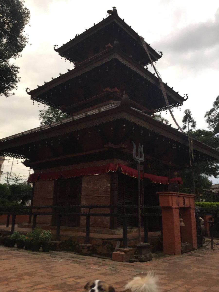 drbishnuhnepal's tweet photo. #KathmanduIsTheCityOfTemples! Happy that TundalDeviTemple #Baluwatar/#Kathmandu/#Nepal is renovated after #EQ2015 finally! Small But Artistic! Best Wishes for #Hindus... @#Himalayas@#UNSG@#UNWTO@#VisitNepal2020@#Devi https://t.co/RFuyHeKtVe