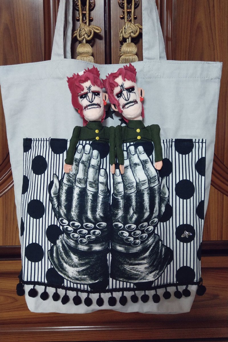 変なトートバッグが誕生したから見てくれ…… ポーチ院ちゃんと安全に