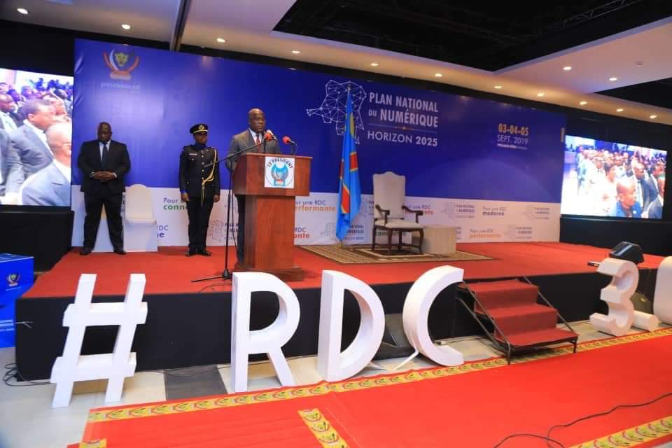 RdcCabinet's tweet photo. Lancement aujourd'hui a Kinshasa des travaux de l'atelier de validation du Plan National du Numérique HORIZON 2025. https://t.co/UH09pKAg1Z