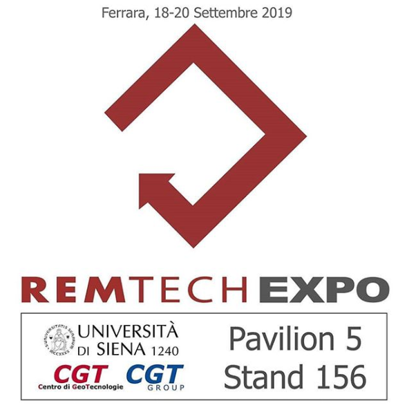 CGTSpinoff's tweet photo. CGT SpinOff Srl &amp; CGT GROUP a REMTECH 2019, padiglione 5, stand 156 https://t.co/otnJ7rK2U7