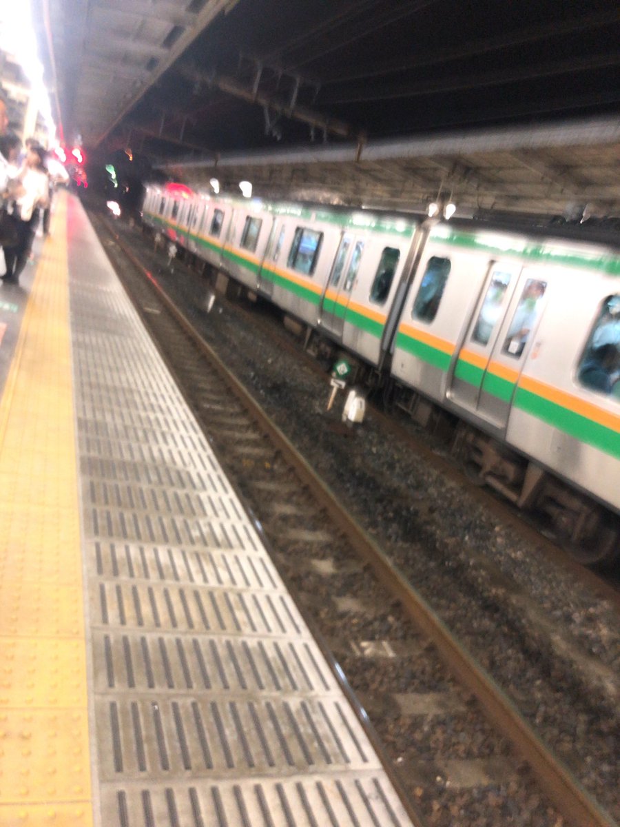 R S Sur Twitter 宇都宮線人身事故の影響で運転再開しましたが 列車がつまってるため 大宮駅7番線も使用中 混雑すごいです