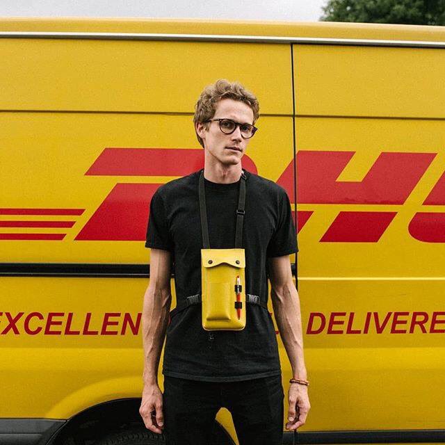 dhlfashion's tweet photo. Playbag ships with @dhlfashion! Share the fashionable products your shipping by using the hashtag #DHLFashion 🔥

#RedAndYellow #GenZYellow #FashionLogistics
📸 @Playbag_bag https://t.co/ALh04nf4uZ