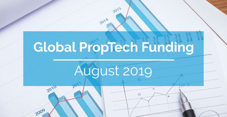 unissu_global's tweet image. It&apos;s in...total PropTech funding for August 2019 buff.ly/2UyJxF2 #UnissuInsights #PropTechInvestment #PropTechFunding #GlobalPropTech
