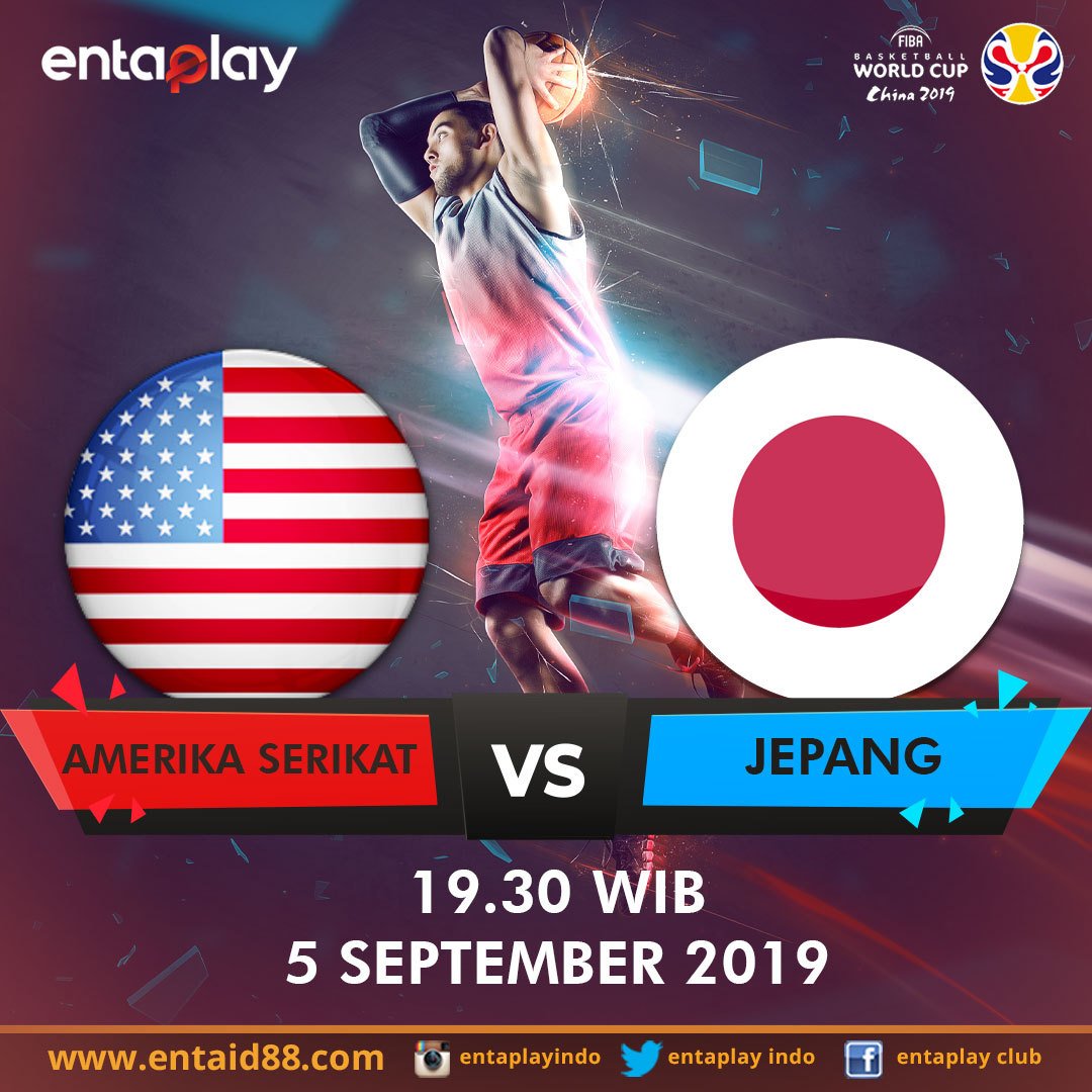 Entaplay_Indo's tweet photo. FIBA Basketball World Cup 2019
Amerika Serikat vs Jepang | 5 September 2019, 19.30 WIB

#entaplay #FIBAWC2019 https://t.co/26eL0L2Ovv