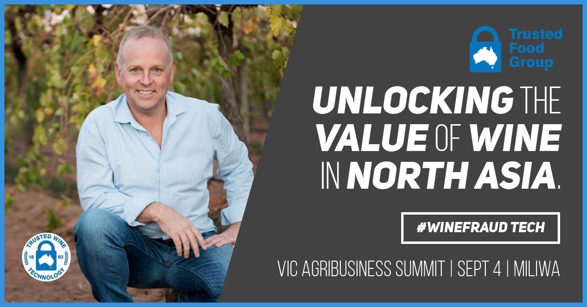 wes_ward's tweet photo. Talking #winefraud, #agtech and Brands at @BrownBrothers Milawa vineyard tomorrow night.
Humbled to be in such esteemed company.  
#winecountry 

The launch of the Victorian Agribusiness Summit
#roadtrip https://t.co/sGB5kLuUWJ