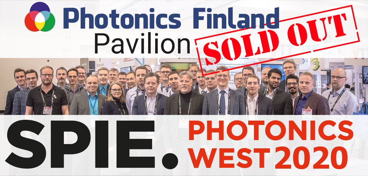 Team Finland is ready for #PhotonicsWest2020 with <a href="/brighterwave/">Brighterwave</a> <a href="/SenopOy/">Senop Oy</a> <a href="/Oplatek_Oy/">Oplatek</a> <a href="/VTTFinland/">VTT</a>
@dispelix <a href="/SpectralEngines/">Spectral Engines</a>
<a href="/gaserafinland/">Gasera</a> <a href="/flagshipprein/">PREIN Photonics Research and Innovation</a> @NomiCamCamera #VTTmemsfab #Ampliconyx #Emberion #Inkron #Ladimo #Elfys and #APhotonics <a href="/PhotonicsWest/">SPIE Photonics West</a>