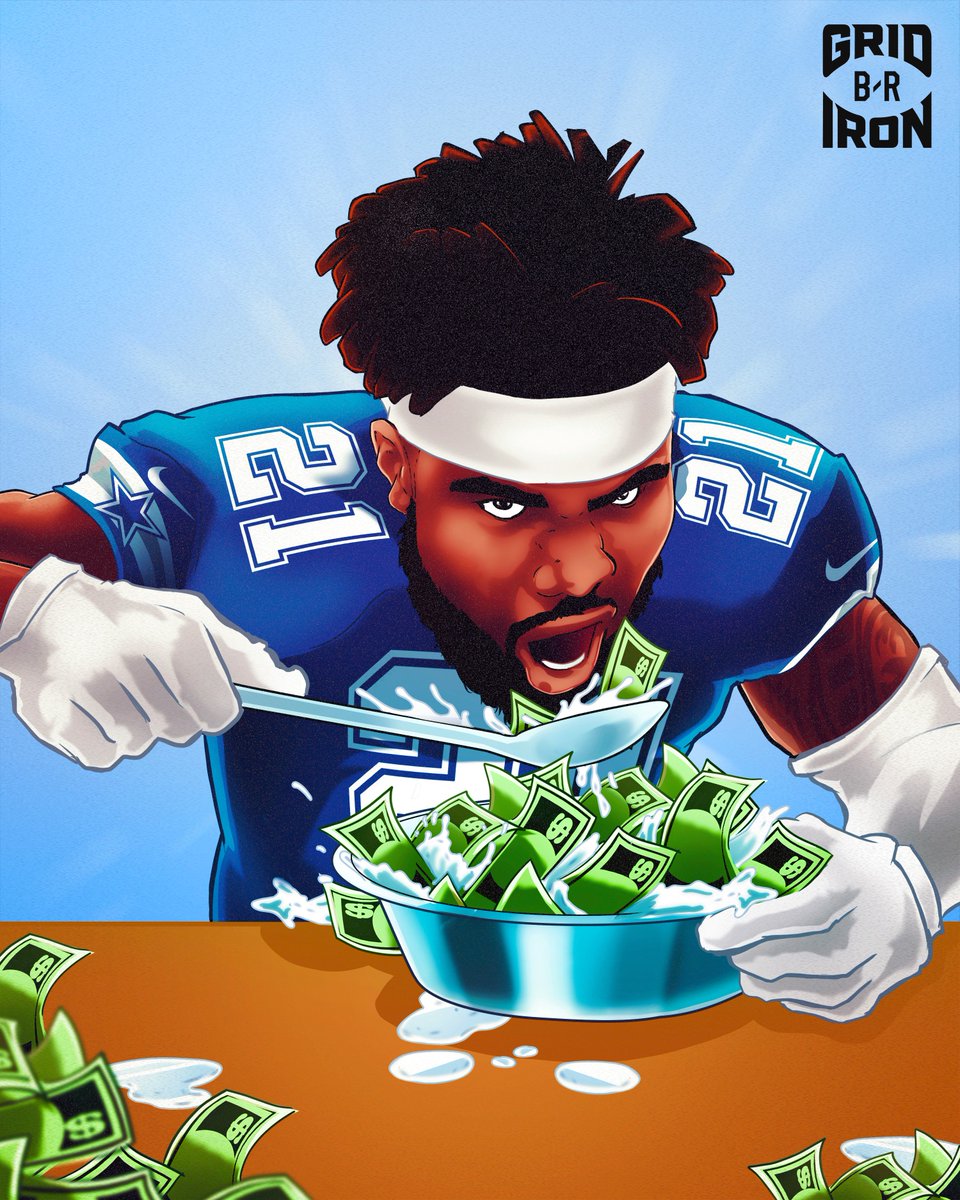 Bleacher Report (@bleacherreport) on Twitter photo Breaking: ZEKE GOT PAID π°
Cowboys sign Ezekiel Elliott to a six-year, $90M extension with βroughly half guaranteed.β Highest-paid RB in the NFL, per <a href="/RapSheet/">Ian Rapoport</a> and <a href="/SlaterNFL/">Jane Slater</a> Breaking: ZEKE GOT PAID π°
Cowboys sign Ezekiel Elliott to a six-year, $90M extension with βroughly half guaranteed.β Highest-paid RB in the NFL, per <a href="/RapSheet/">Ian Rapoport</a> and <a href="/SlaterNFL/">Jane Slater</a>