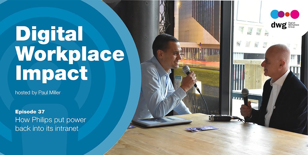 In this #dwimpact podcast, <a href="/paulmillersays/">Paul Miller</a> talks to <a href="/DennisAgusi/">Dennis Aguši</a> from <a href="/Philips/">Philips</a> about their new #intranet, which boasts content #governance, content lifecycle management and a hugely successful #search functionality. ow.ly/M1Mc50vVQol #digitalworkplace #SharePoint