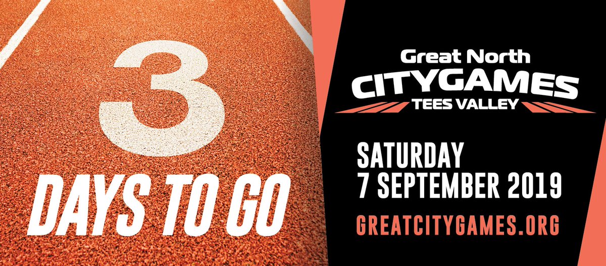 VisitTeesValley's tweet image. Who's excited for the Great North CityGames? We are 🙋‍♂️

Head down to Stockton high street this Saturday to watch world-class athletes compete in this huge sporting event 🙌

No ticket required! For more info, visit bit.ly/2KZNZIn

#EnjoyTeesValley @stocktoncouncil