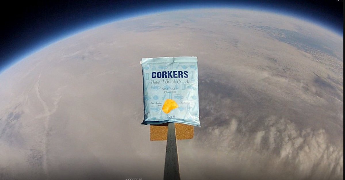 *COMPETITION TIME*

We are giving away a mixed box of Corker’s crisps for the most imaginative photo of your Corker's packet travelling with you. Find all Terms and Conditions at corkerscrisps.co.uk/corkers-crisps… 

We can’t wait to see your photos, good luck!