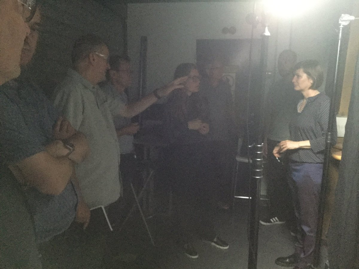 Lisbet_Tarp's tweet photo. Event of my day: @PhaseOnePhoto demo of #rainbow edition using material from @smkmuseum #Arthistorian back to basics securing the scientific foundation #imagetheory #digitalarthistory automatic #workflow #multispectral imaging and a cool #iXG camera #NyCarlsbergfondet @DFF_raad https://t.co/LE3giFTLU8