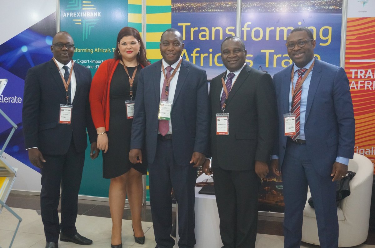 Afreximbank roadshow team exhibiting at the AGM of the Manufacturers Association of Nigeria in Lagos.