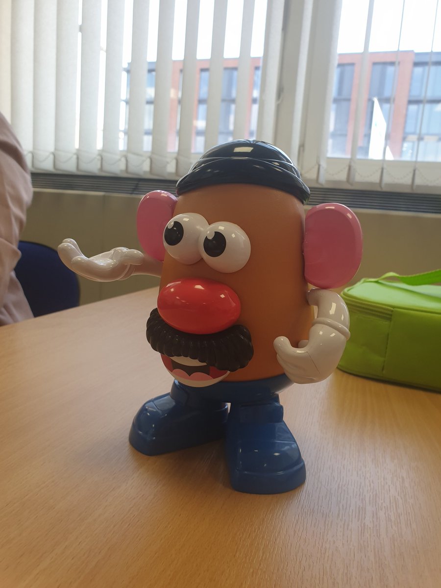 AQuA PDSA exercise during the Quality improvement taster training, unfortunately we didn't get it right for Mr Potatohead this time around but good reflective learning for next time to improve his quality of care #QI #QualityImprovement #UHL #LeicesterHospitals #Learning