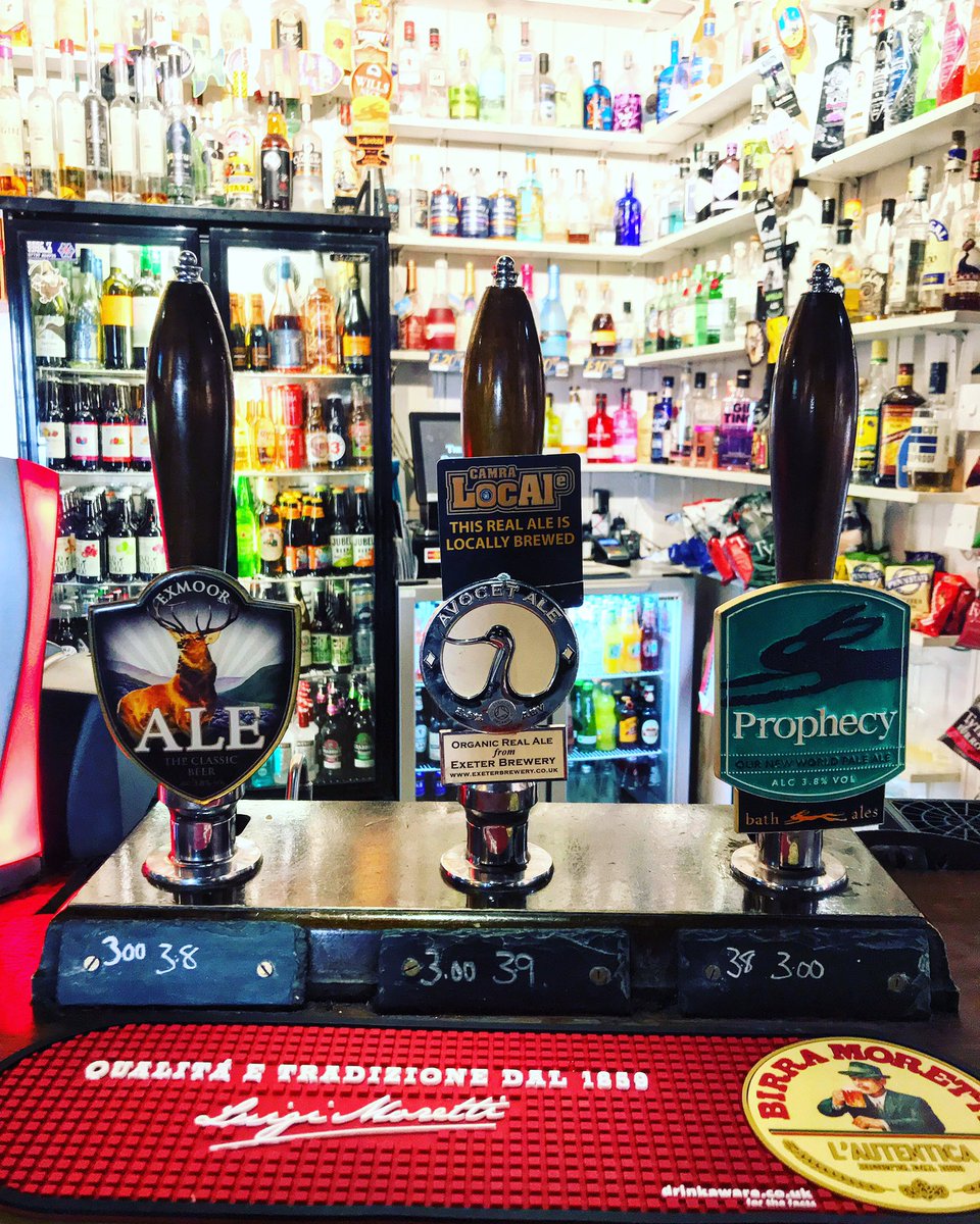 Beers on at the moment 👌🏻🍻

<a href="/exmoorales/">Exmoor Ales</a> 
<a href="/ExeterBrewery/">The Exeter Brewery</a> 
<a href="/StAustellBrew/">St Austell Brewery</a> 

#camra #northdevoncamrapuboftheyear