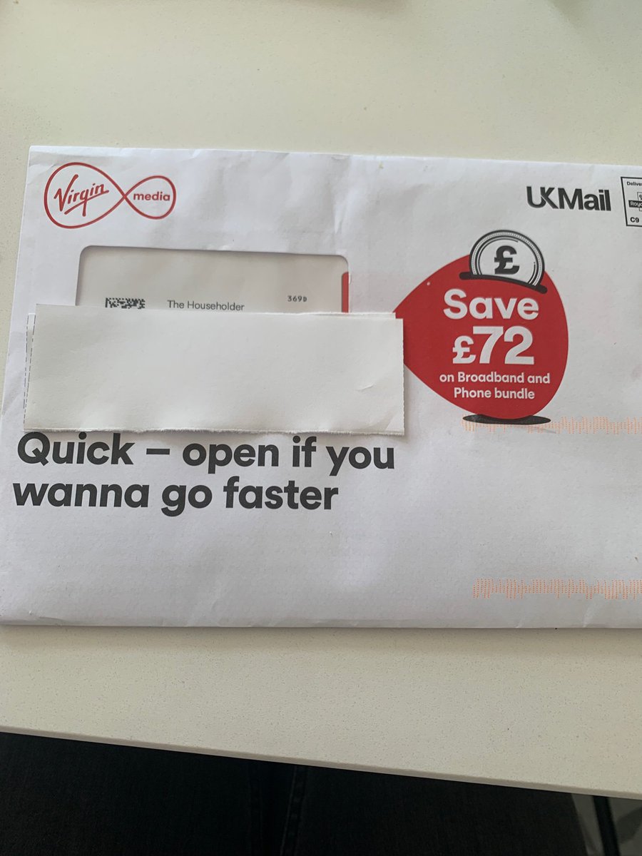 RobinHi62043759's tweet photo. @virginmedia we have been trying to stop unwanted marketing mail for 3 years now! 😩 After writing to head office a couple of times the marketing mail stops for a few months then starts back up. We are so tired of this. Is there any way for our address to be permanently deleted? https://t.co/wWofSZ79PO