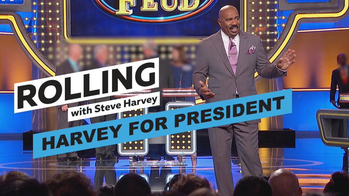 Steve Harvey on Twitter: ""Harvey for President." I appreciate that but ...