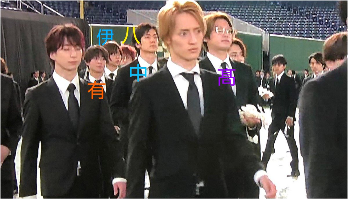 東京ドームにて行われた 『ジャニーさん お別れの会』 Hey! Say! JUMP