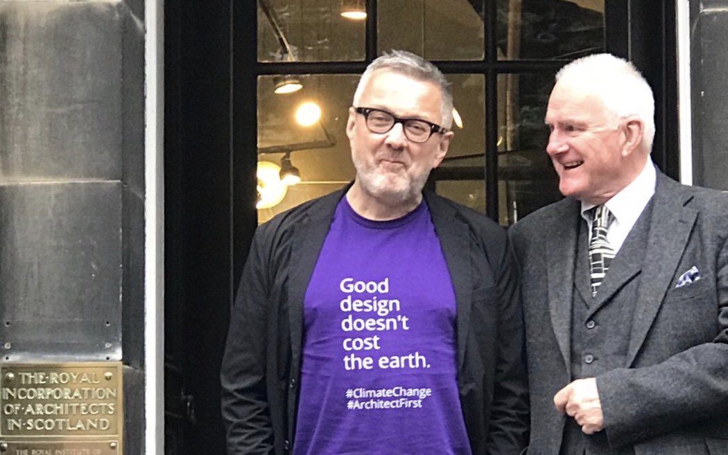 AlanJonesFRIBA's tweet photo. Pleased to be north of the border today - attending RIAS Council today  #ClimateChange #ArchitectFirst #bettertogether https://t.co/TTDl4chAl6