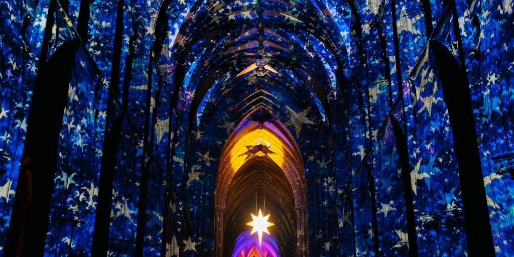 sheffcath's tweet image. This year #SheffieldCathedral will be transformed in a way you have never seen before! #TheAngelsSheffield 

Book your tickets today: ow.ly/tYQu50vW0cu

Christmas begins here in Sheffield! #sheffieldissuper @VisitSheffield @sheffcitycentre #SheffAfter5 

📸: @LichfieldCath