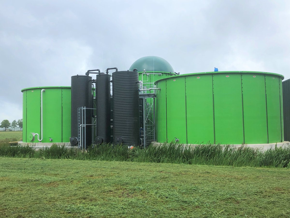 We are proud to announce that we have started up our DACS waste water treatment plant and are producing methane gas for our Dutch customer! more details will follow soon #anaerobic #wastewater #biogas #sustainability