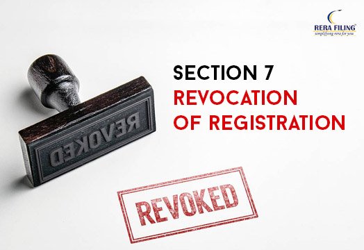 #RERA #Maharashtra #Karnataka #Bihar #Goa #RERAFILING 
Section 7-Revocation of Registration
Read the full #Article here: rerafiling.com/rera-article-d…