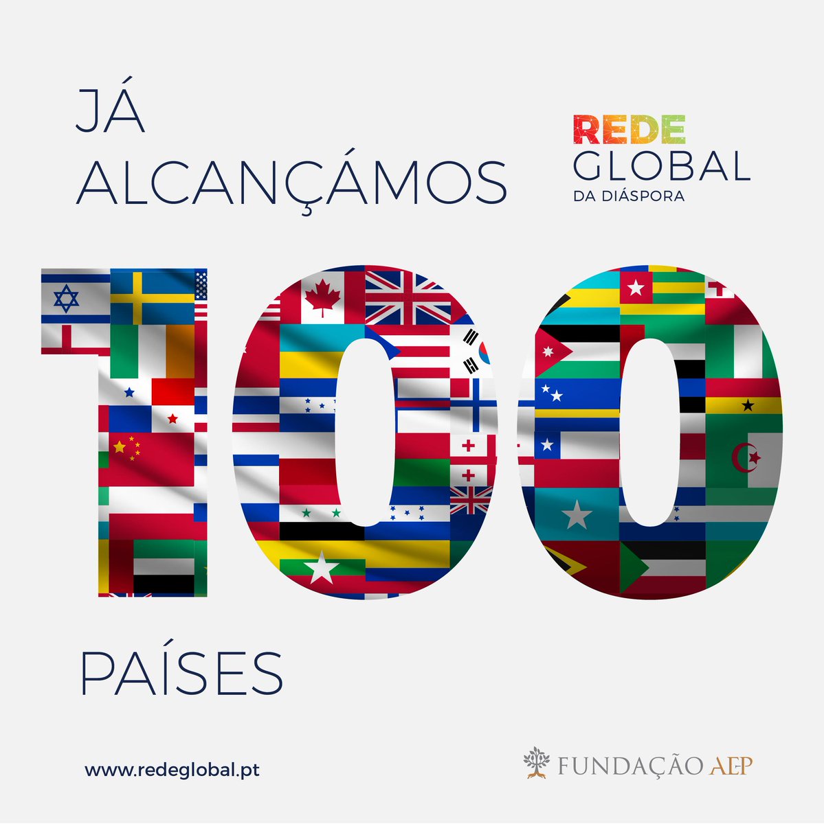 redeglobaldiasp's tweet photo. Já alcançámos a meta dos 100 países na Rede Global da Diáspora.

Estás à espera de quê para fazeres o teu registo? https://t.co/XXv7in8rKH

#fundacaoaep #redeglobal #redeglobaldiaspora #diaspora #portuguesesnomundo #COMPETE2020 https://t.co/wJYXPPD2Pr