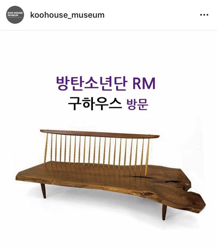 Seoul_ItalyBTS's tweet photo. #TradITA [#Curiosità]
@BTS_twt #RM

#Namjoon si è recato alla #KooHouse , un museo di arte e design contemporaneo a Yangpyeong (https://t.co/vvpGIiPTAi).

Uno dei curatori del museo ha scritto su #Instagram:

Fonte: https://t.co/sY90bJPvzI) https://t.co/wOsudTTetW